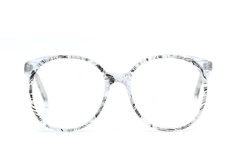 Zoe by Brulimar 043. Oversized Glasses. Vintage Oversized Glasses. 1980's Vintage Glasses. Sustainable Glasses.  Stylish Glasses.