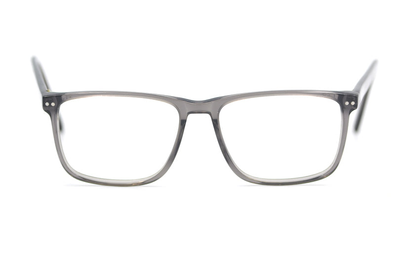 Jeff Banks Latin Quarter glasses. Jeff Banks men's designer glasses. Men's grey  square glasses. 