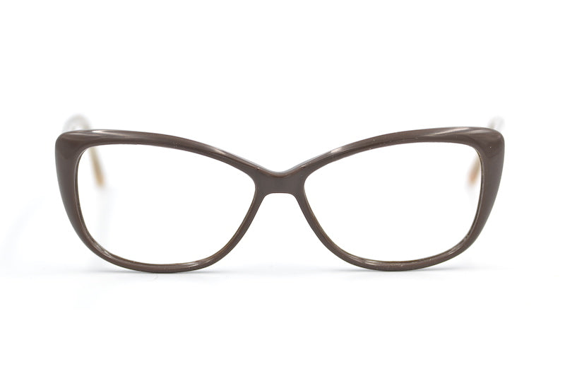 Isabell cat eye glasses. Sustainable glasses online. Brown cat eye glasses. 50s style cat eye glasses.