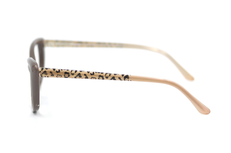 Isabell cat eye glasses. Sustainable glasses online. Brown cat eye glasses. 50s style cat eye glasses.