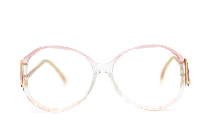 Rose 80s Oversized vintage glasses. 80s glasses. 80s Eyeglasses. Retro vintage glasses. 