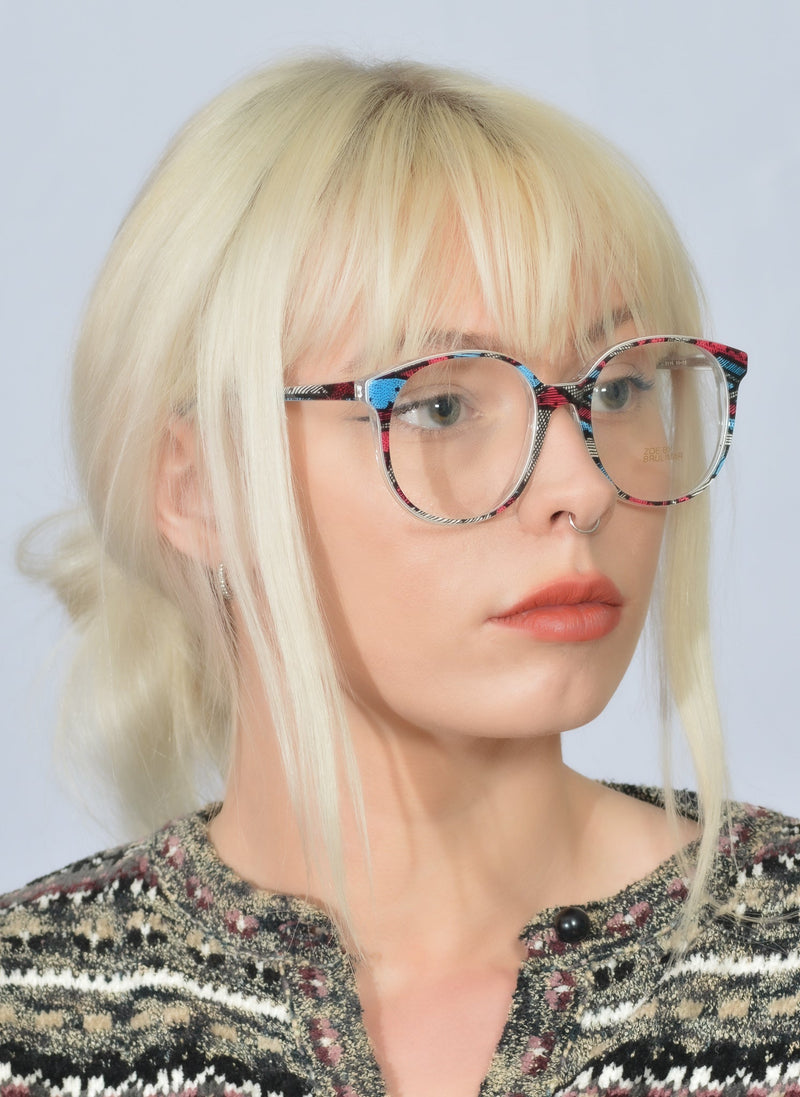 Zoe by Brulimar 2196. Oversized Glasses. Vintage Oveersized Glasses. 1980's Vintage Glasses. Sustainable Glasses.