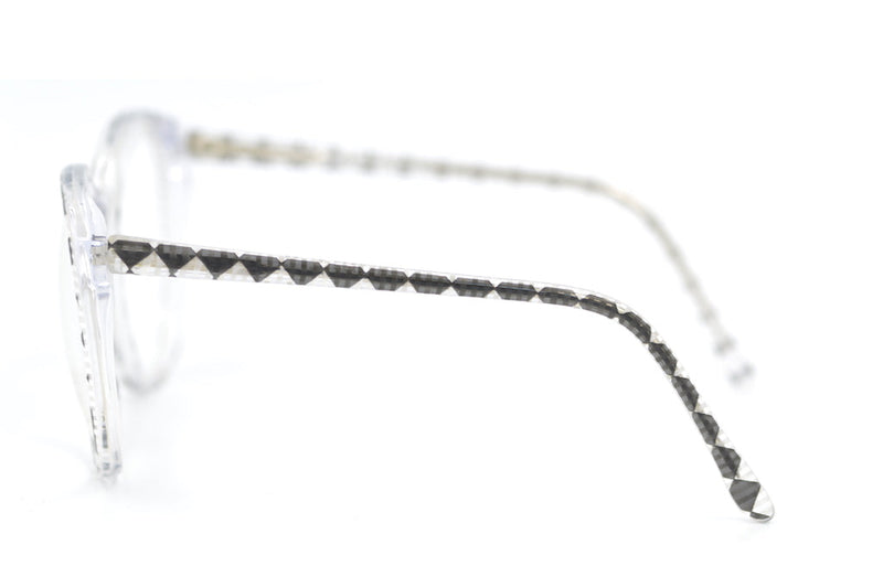 Zoe by Brulimar 2225 harlequin vintage glasses. Retro 80s glasses. Oversized glasses.