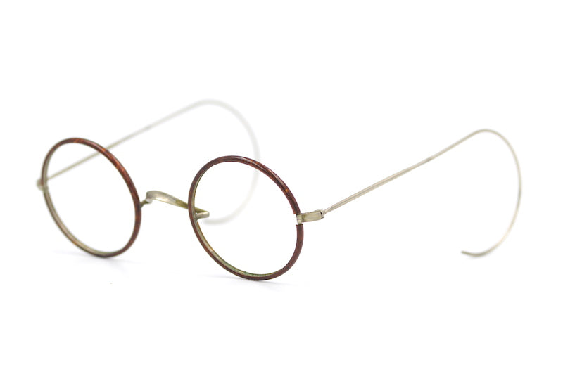 Algha round windsor rim glasses. Algha 30s vintage glasses. Algha 40s vintage glasses. 
