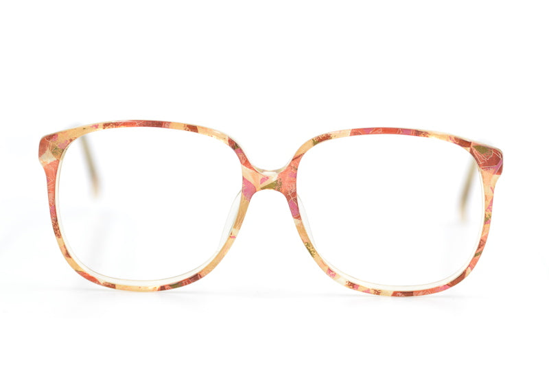 Darnell 80s vintage glasses. Women's 80s vintage glasses. Women's retro glasses. Sustainable glasses. 