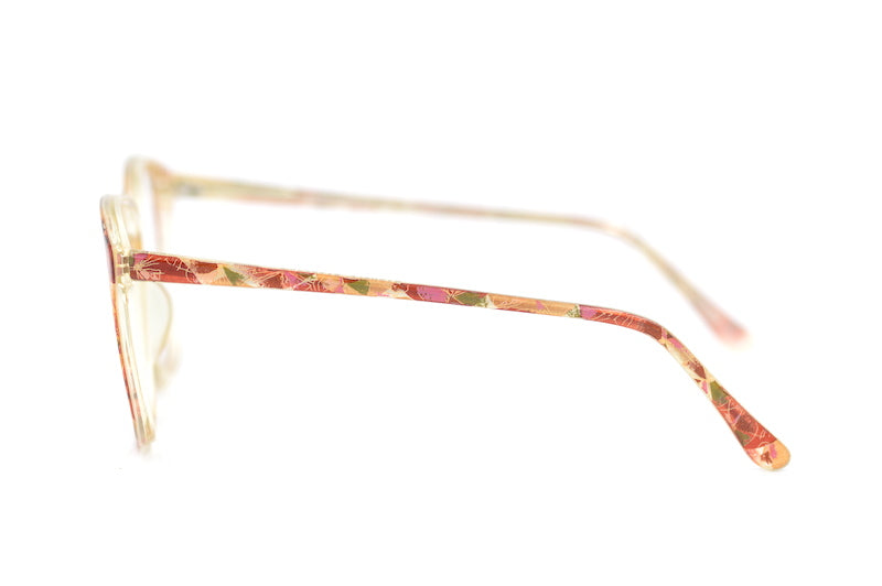 Darnell 80s vintage glasses. Women's 80s vintage glasses. Women's retro glasses. Sustainable glasses. 