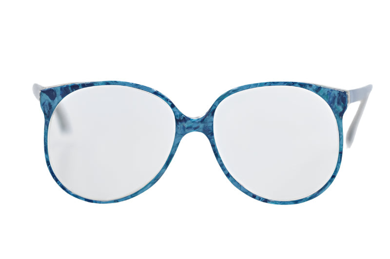 Chelsea Marine women's vintage glasses. 80s oversized vintage glasses. Oversized petite vintage glasses. Vintage prescription glasses online. 