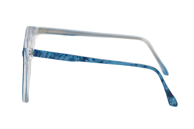 Chelsea Marine women's vintage glasses. 80s oversized vintage glasses. Oversized petite vintage glasses. Vintage prescription glasses online. 