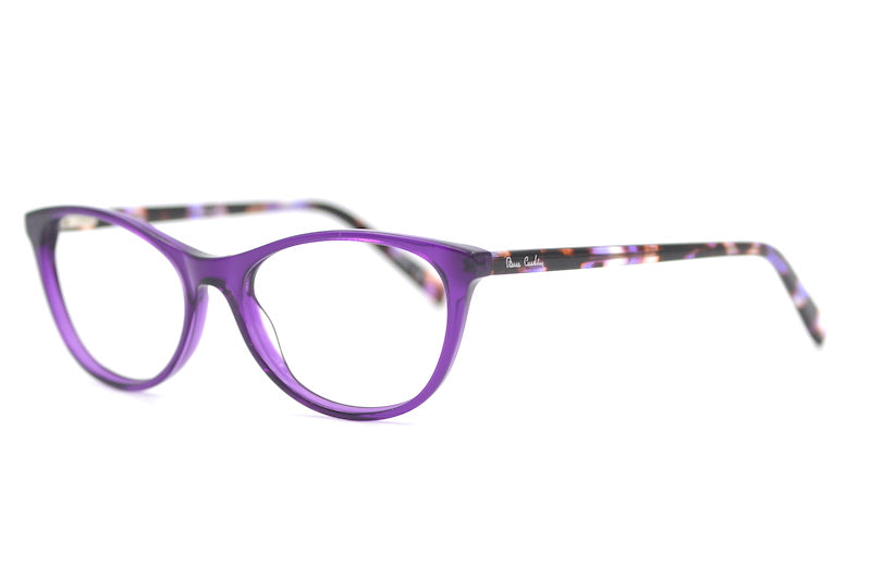 Pierre Cardin 14 glasses. Women's designer glasses. Purple glasses. Women's purple glasses. Purple designer glasses. 
