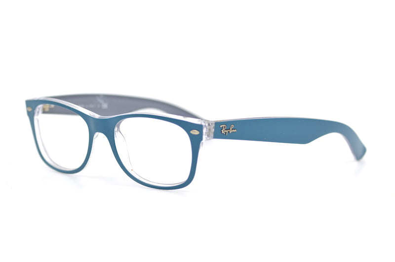 RayBan 2132 New Wayfarer 6191/71. Cheap RayBan glasses online. Teal RayBan Glasses. Upcycled RayBan glasses. 