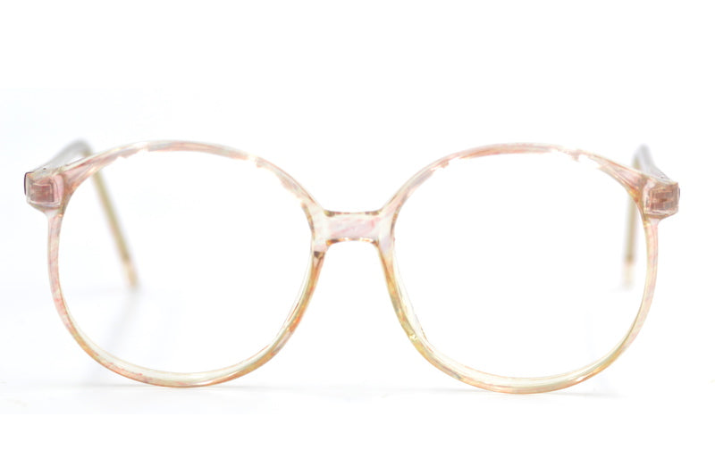 Peony women's vintage glasses. 80s oversized glasses. Women's oversized glasses. Retro glasses. Sustainable glasses. Sustainable eyewear.