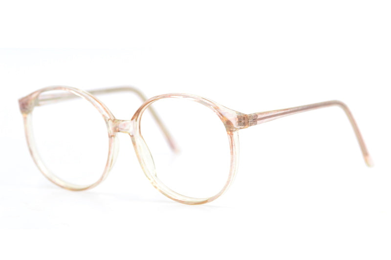 Peony women's vintage glasses. 80s oversized glasses. Women's oversized glasses. Retro glasses. Sustainable glasses. Sustainable eyewear.