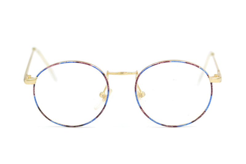 Chris C2 vintage glasses. Round retro glasses. Vintage glasses. 80s round glasses. Cheap glasses. Cheap Eyeglasses. Cheap retro glasses.