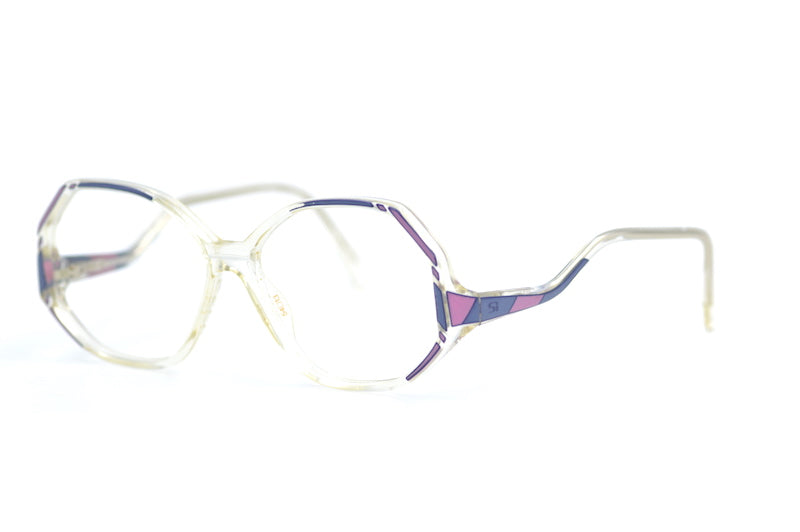 Stepper SI53 vintage glasses. Cheap vintage glasses. Retro 80s vintage glasses.  Women's 80s glasses. 