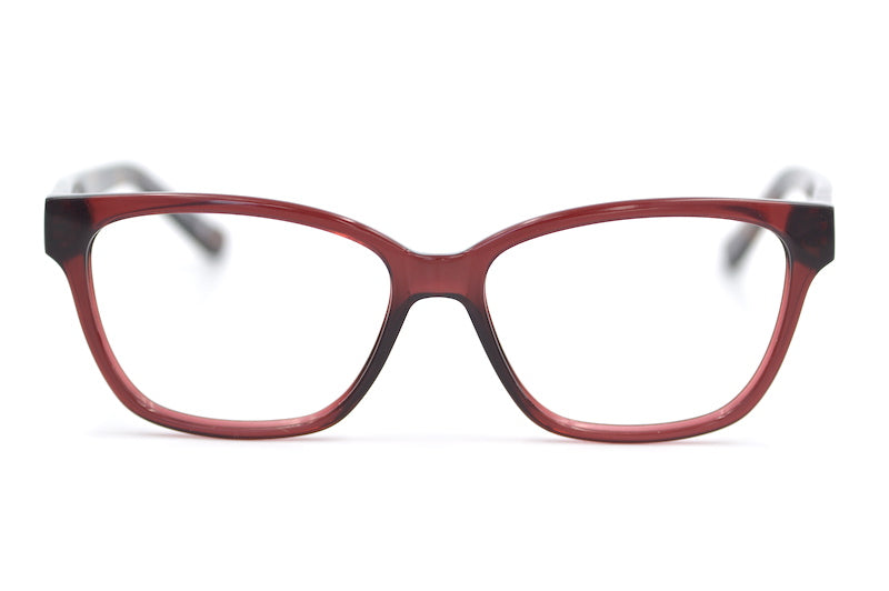 Imena glasses. Women's retro style glasses. Red cat eye glasses. Women's red glasses.