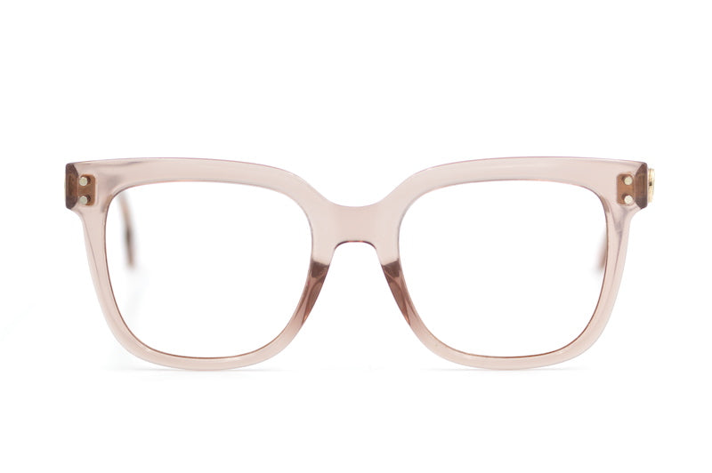 Christian Dior pink transparent glasse. Women's Christian Dior glasses. Women's Dior glasses. Women's designer glasses. 