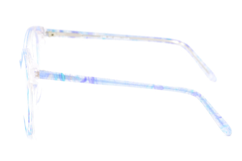 Zoe by Brulimar, Oversized vintage glasses, oversized glasses, multi coloured glasses, 1980s glasses, sustainable eyewear