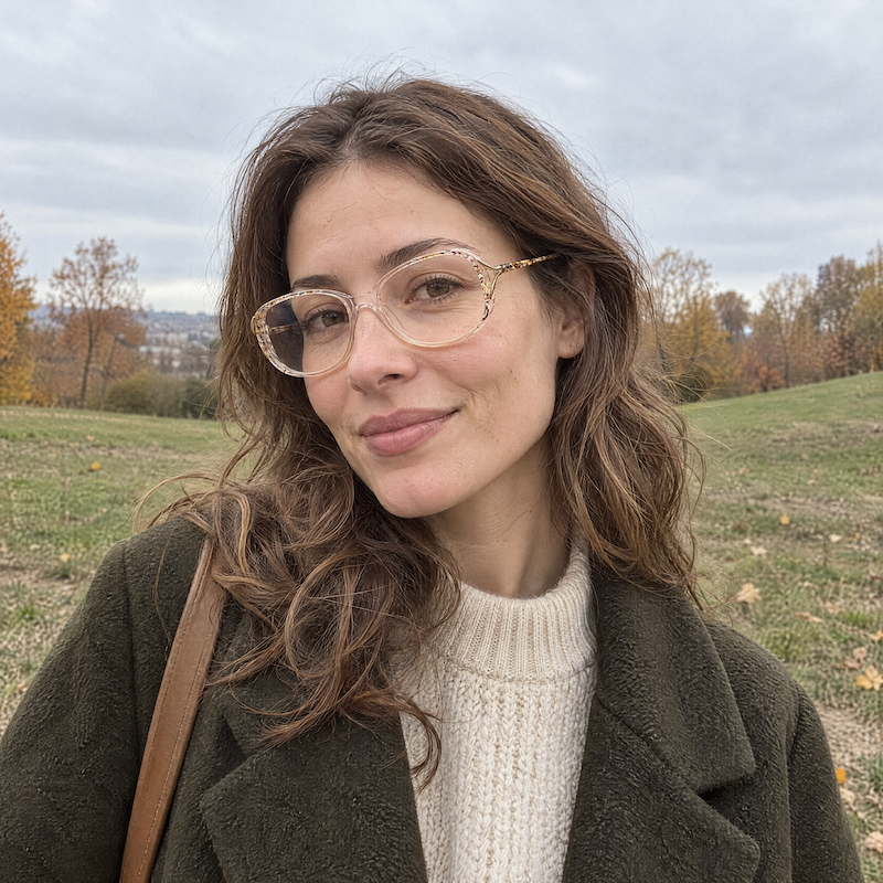 Deirdre 80s women's vintage glasses.