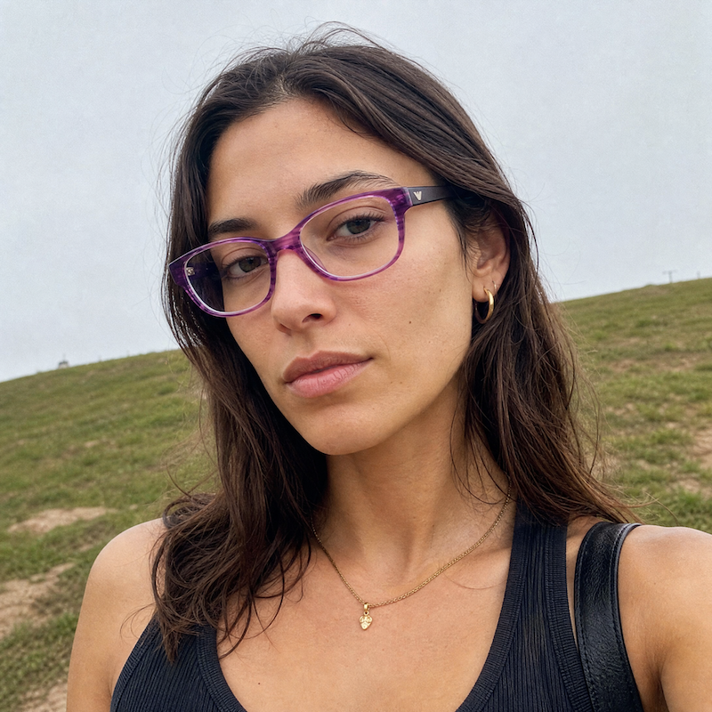 Emporio Armani 9640 glasses. Designer glasses. Affordable Emporio Armani purple women's glasses.