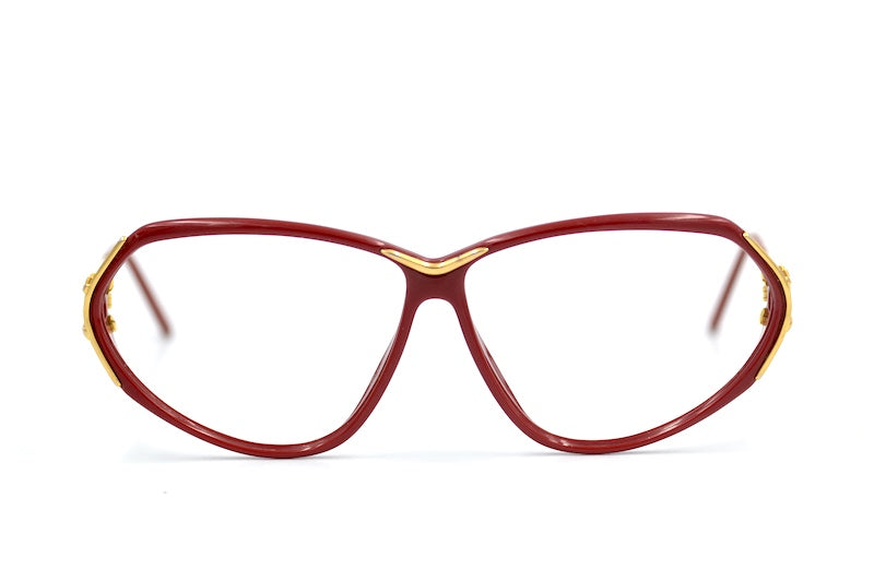 Essilor 365 red vintage glasses