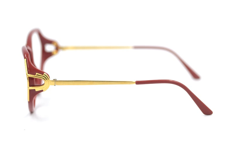 Essilor 365 red vintage glasses