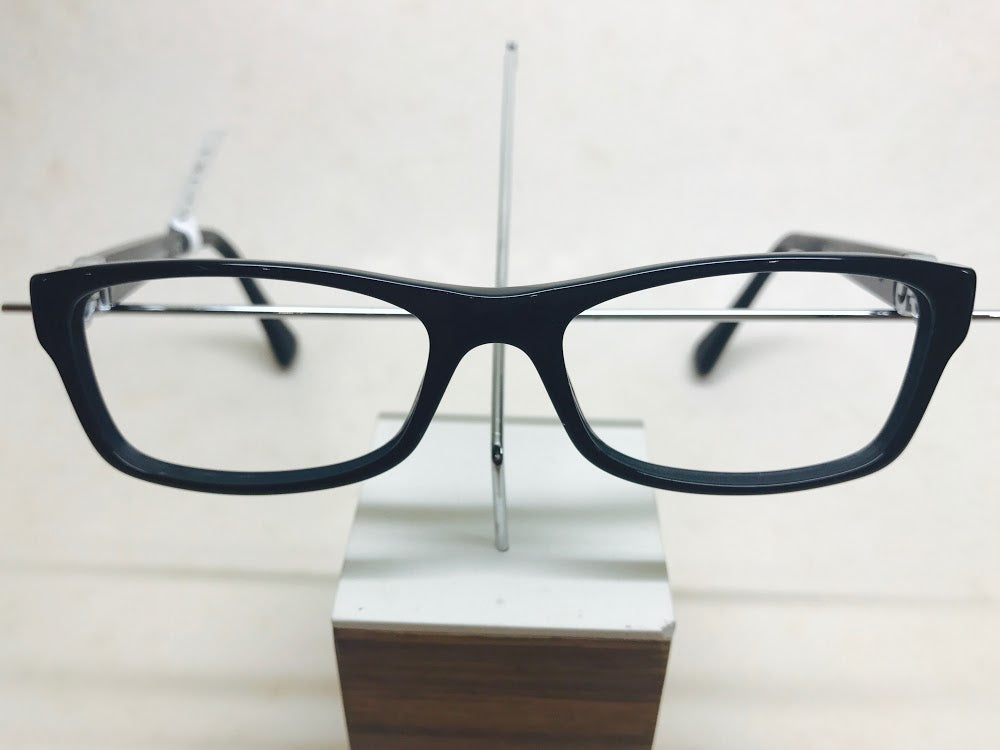 Black Dolce &amp; Gabbana frames with silver logo on sides