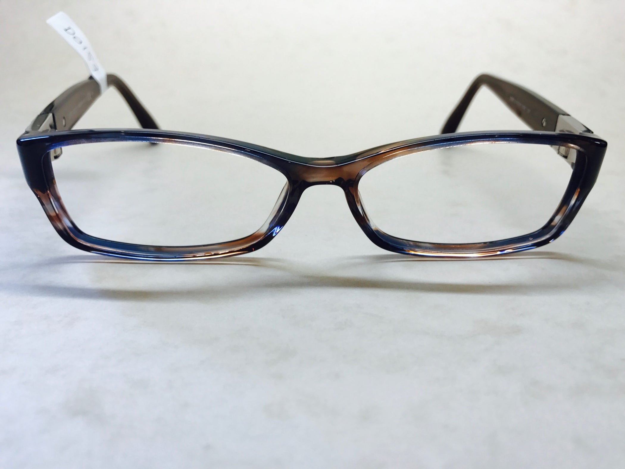 Brown &amp; blue Jimmy Choo designer frames with diamante detail