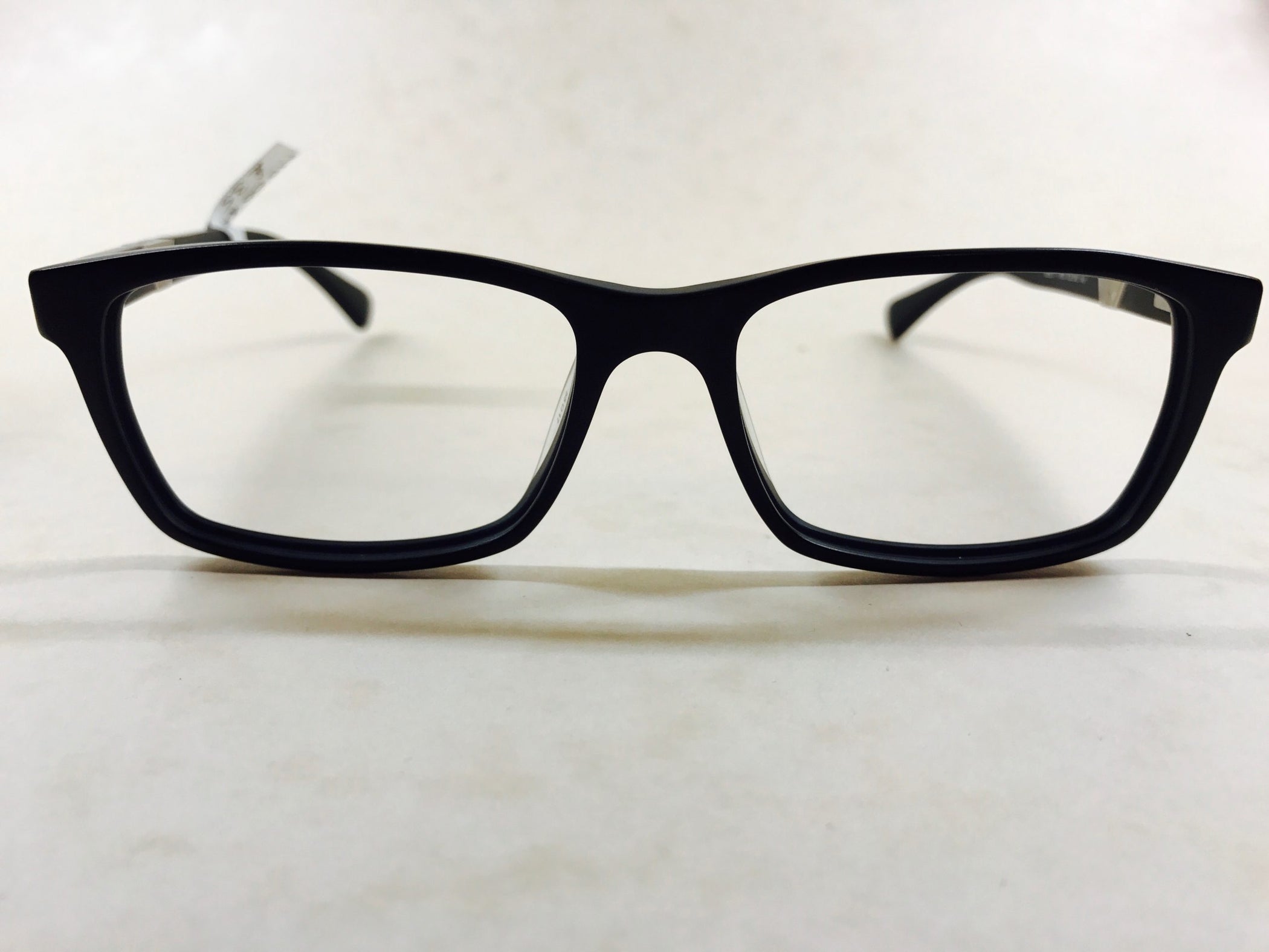 Matt black mens Police designer frames