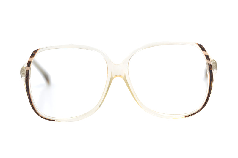 Fran 80s vintage oversized square glasses. Women's 80s glasses. Women's vintage glasses. 