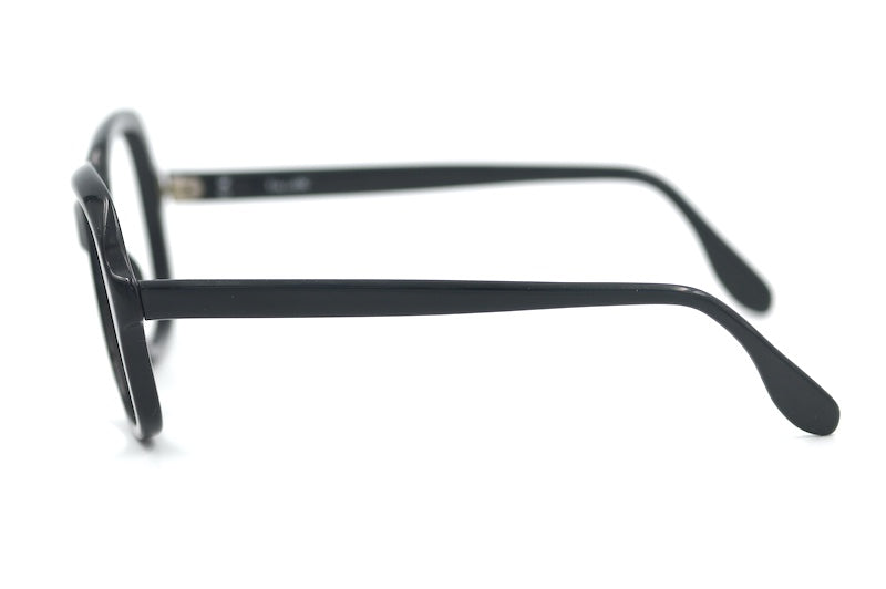 Freedom Free 70s style black oversized glasess, Michael Caine style