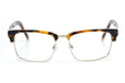 French Connection 01 men's designer glasses. Brow-line men's glasses. Club master style men's glasses. Men's sustainable glasses.