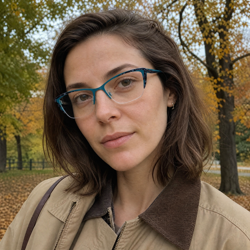 Fysh 3524 cat-eye glasses. Women's green cat-eye glasses. Women's sustainable eyewear.