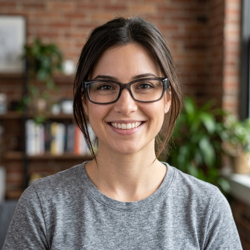 Giorgio Armani 973 Glasses. Grey women's cat-eye glasses. Women's sustainable glasses.