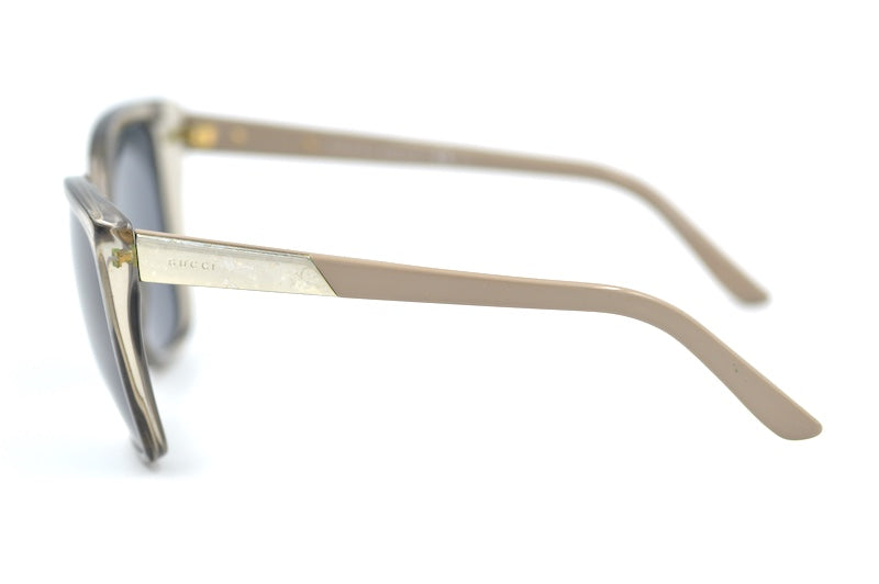 Gucci 3180 oversized square sunglasses. Refurbished sustainable sunglasses. Women's Gucci sunglasses. 