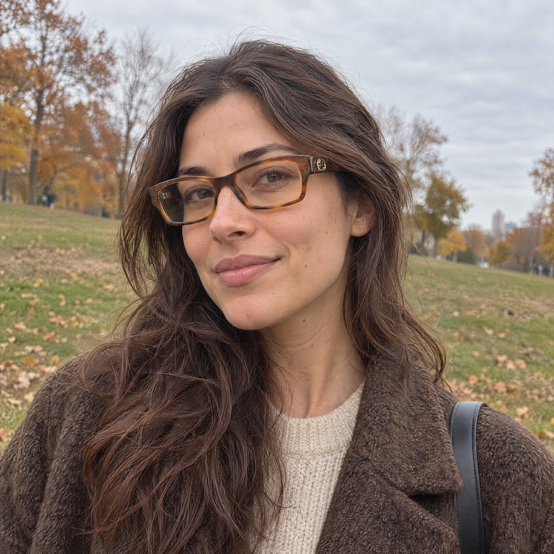 Gucci 3203 Brown Rectangular Glasses