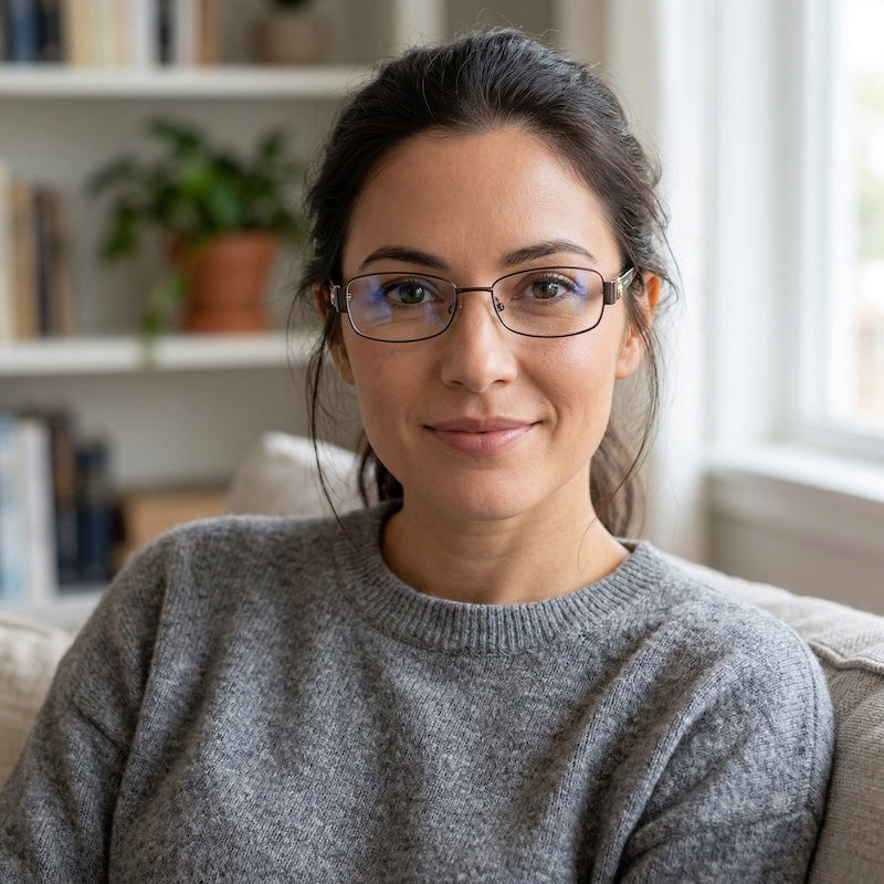 Gucci 4223 women's rectangular glasses. Women's Gucci glasses. Sustainable women's glasses. 