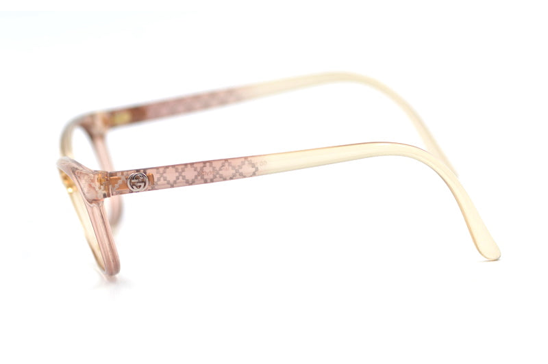 Gucci 6699 Glasses. Women's Gucci glasses. Pink Gucci glasses. Cheap Gucci glasses. Women's designer glasses. Sustainable glasses online. 