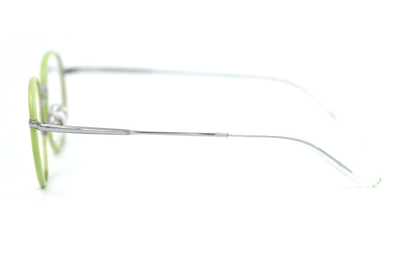Heles Titan green glasses. Women's green glasses. Women's titanium glasses.