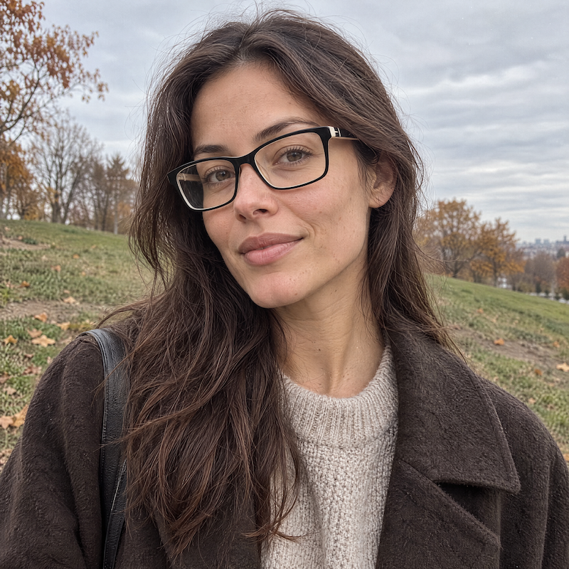 Heritage HEAFF6 women's designer glasses. Women's sustainable glasses.