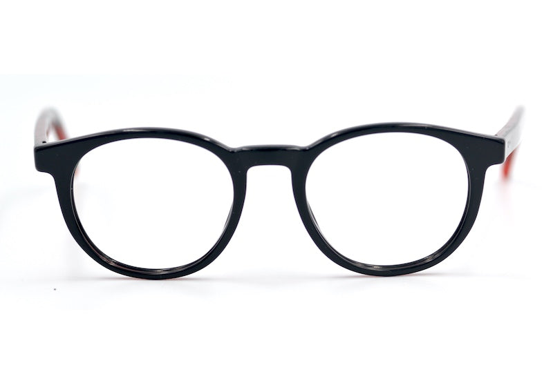 Hugo Boss 06 Black Round Glasses. Men's Hugo Boss glasses. 