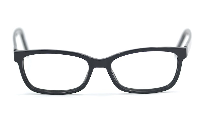 Hugo Boss 08 men's black rectangular glasses. 