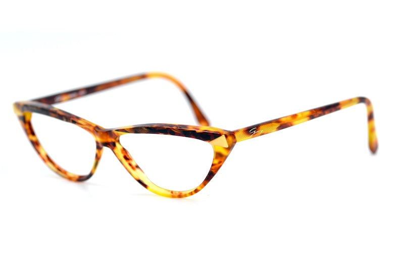 Italian Cat-Eye vintage glasses. Sustainable women'g glasses. 