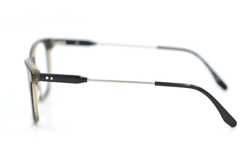 Jack men's retro glasses. Black retro glasses. Men's stylish glasses. Men's sustainable glasses. 