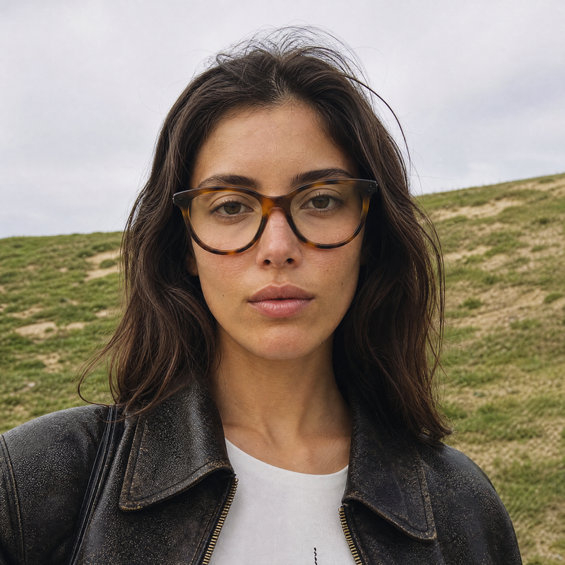 Jimmy Choo 205 women's designer glasses. Brown round Jimmy Choo glasses. 