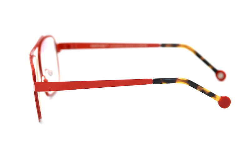Kelinse Arnold Red Aviator Glasses