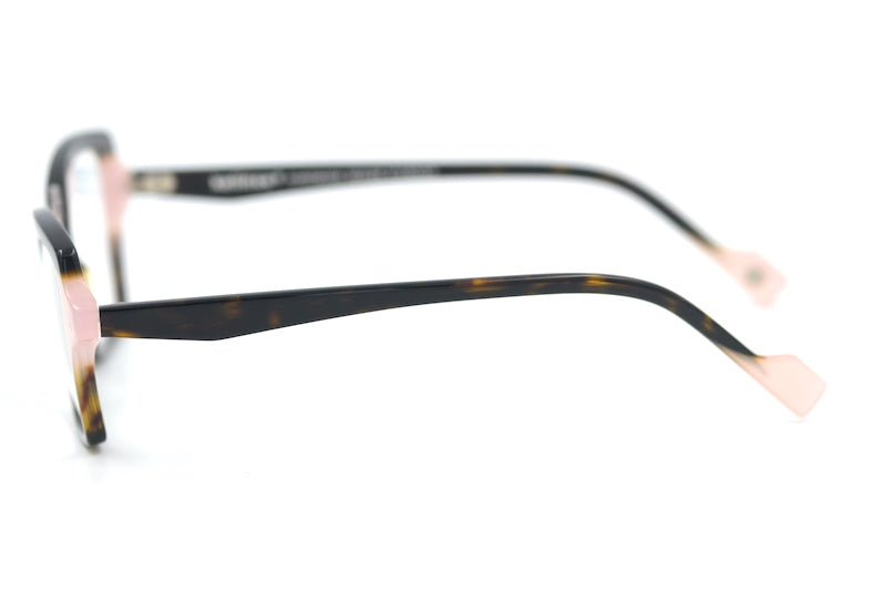 Kelinse Priscilla Glasses. Women's stylish glasses online UK. Geometric shaped women's glasses.