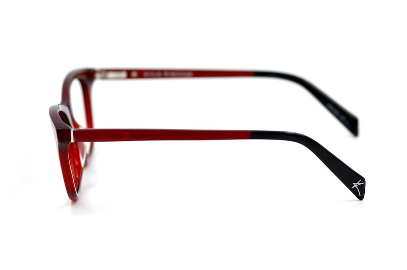 Kylie Minogue 01 women's red cat-eye glasses
