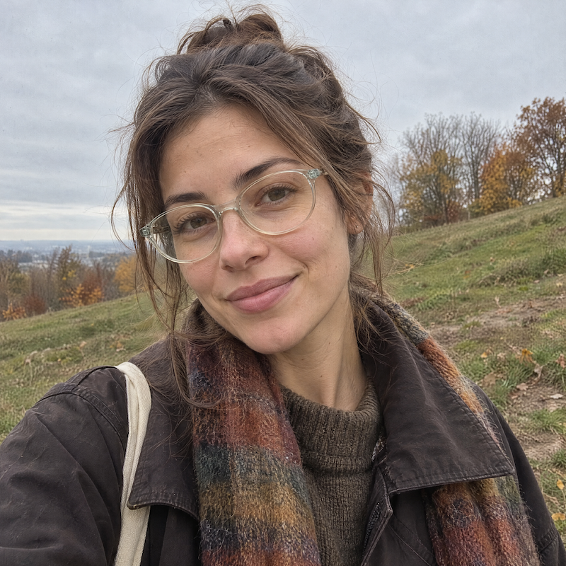 Milly Oval Vintage Glasses