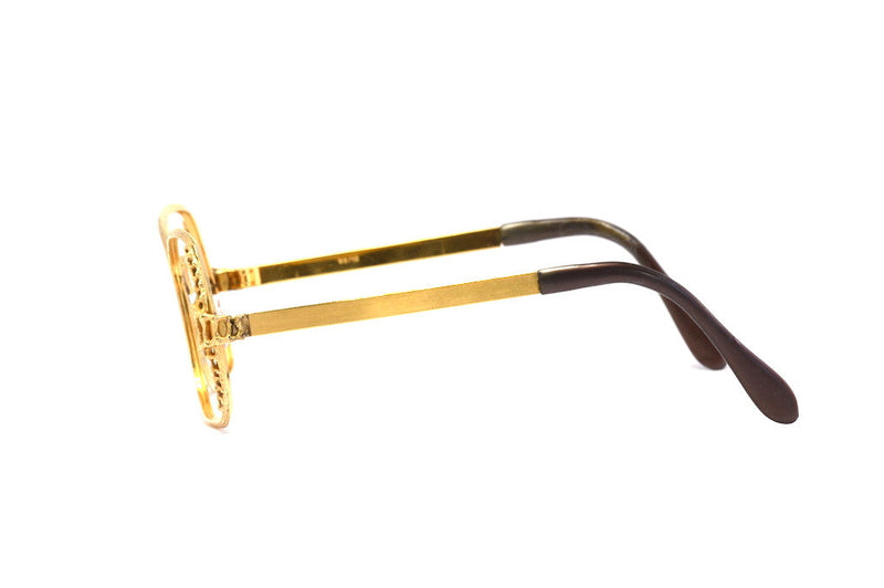 Goldie ladies vintage glasses. Sustainable glasses. Affordable vintage eyewear. Stylish vintage glasses. 