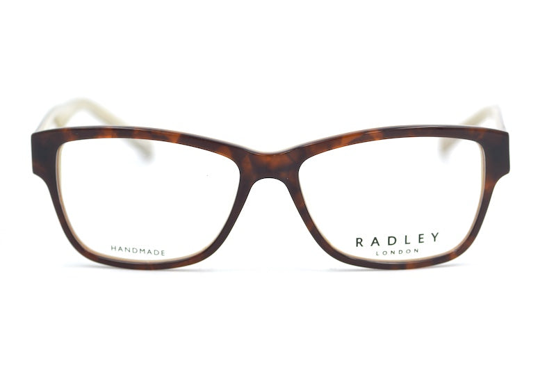 Radley Liberty designer glasses. Sustainable glasses. Radley women's glasses. Brown Radley glasses. 